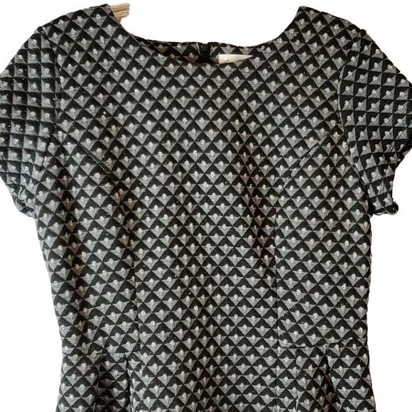 Emerald Sundae Skater Dress, Geometric Dots - Picture 2 of 7